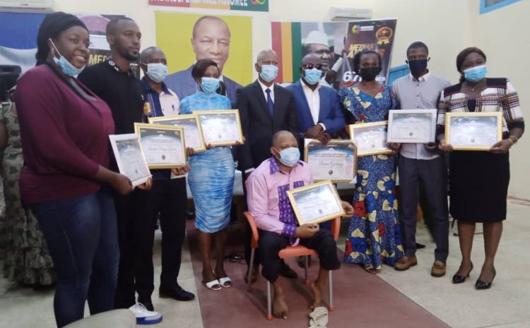  HAC/ Médias AWARDS : le président Yacine Diallo félicite les lauréats de la 1ère édition des MAG 2020